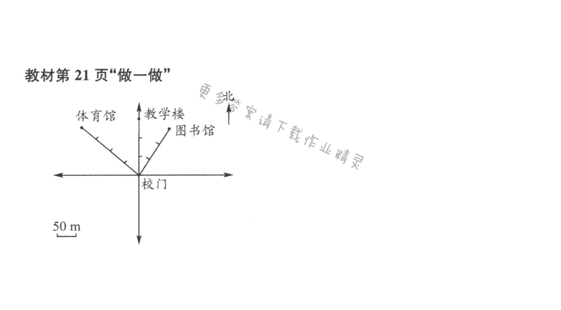 教材第21页“做一做”