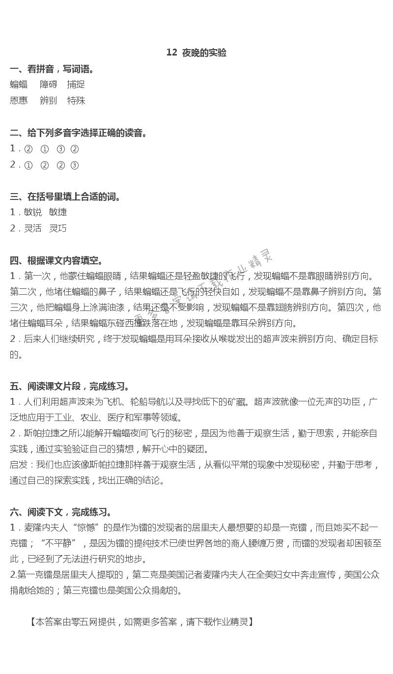 12夜晚的实验 - 12  夜晚的实验