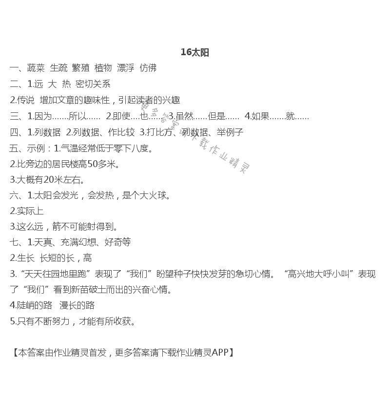 16太阳