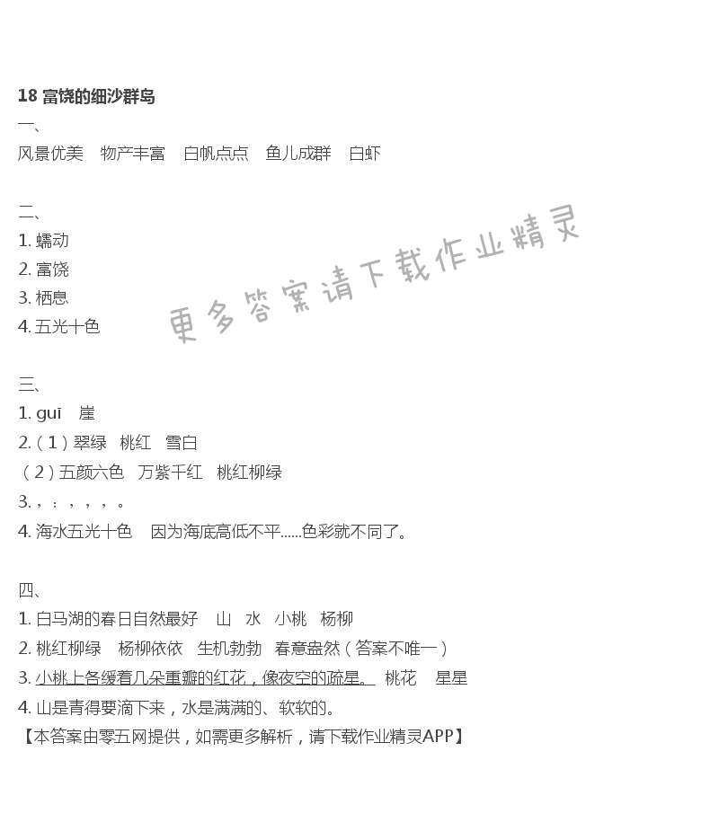 18 富饶的西沙群岛 - 18 富饶的细沙群岛