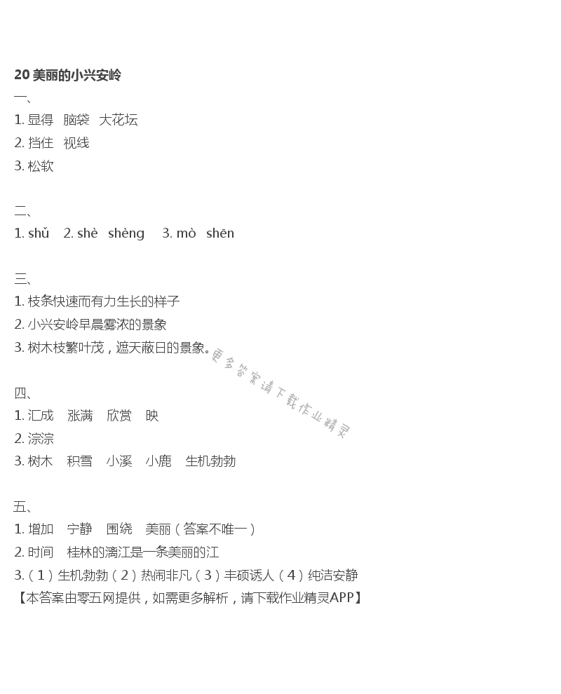 20 美丽的小兴安岭