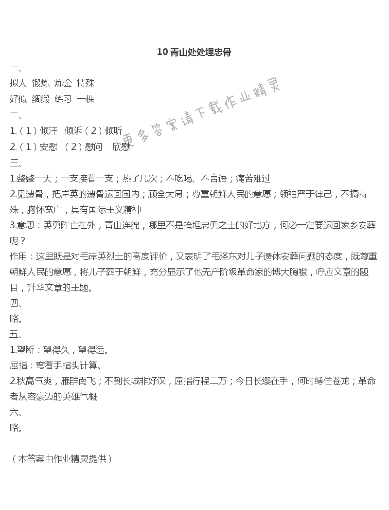 10　青山处处埋忠骨 - 10 青山处处埋忠骨