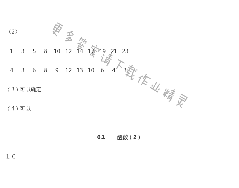 苏教版八年级上册数学补充习题答案第80页