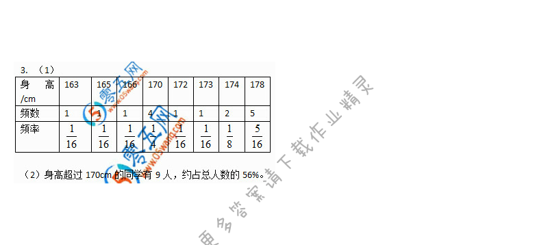 苏科版八年级下册数学补充习题答案第6页