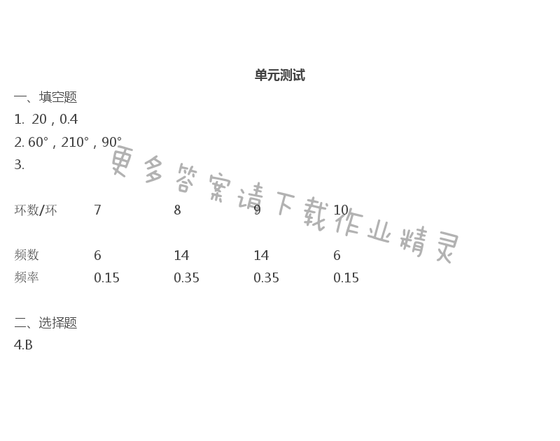 苏科版八年级初二下册数学补充习题答案第10页