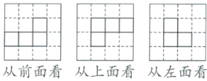 从前面看从上面看从左面看
