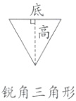 锐角三角形
