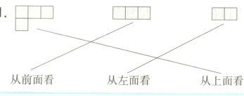 从前面看从左面看从上面看