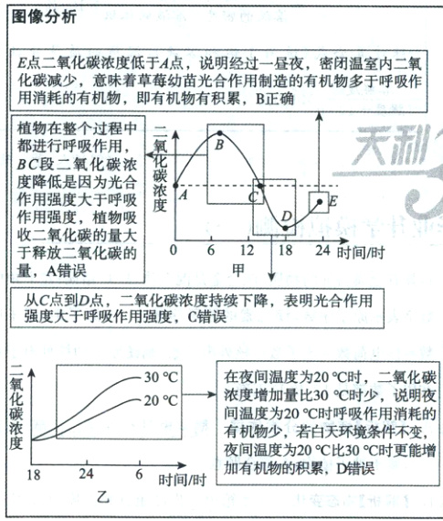 加有机物的积累D错误2418时间时