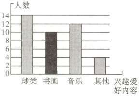 球类书画音乐其他兴趣爱好内容