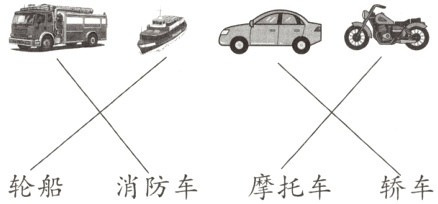 摩托车轮船消防车