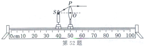 5060708090100A0cm10203040第52题