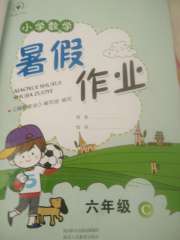 小学暑假作业六年级数学c版陕西人民教育出版社