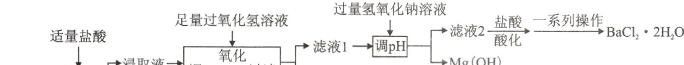 1图1D适量盐酸酸化滤液MgOH2取液