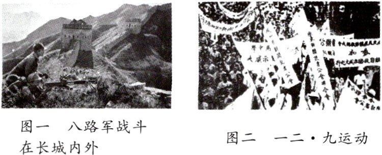 图一八路军战斗在长城内外