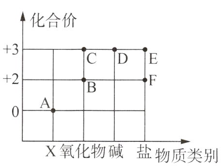 X氧化物碱盐物质类别