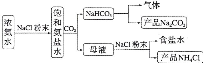 母液NaCi粉末产品NHCI