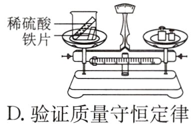 D验证质量守恒定律