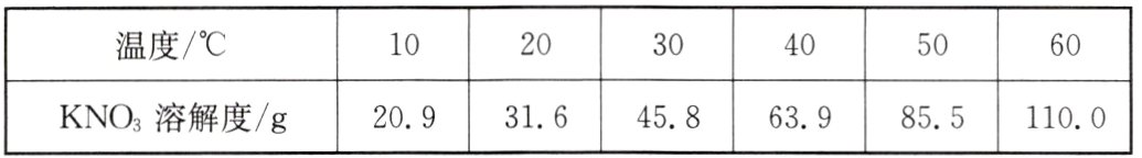 1100KNO溶解度g209316458639855