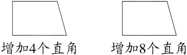 增加4个直角增加8个直角