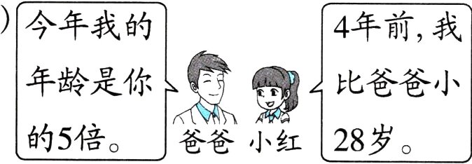 的5倍爸爸小红28岁