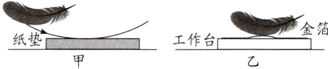工作台金金箔纸垫