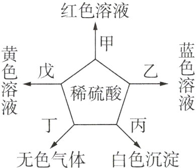 无色气体白色沉淀