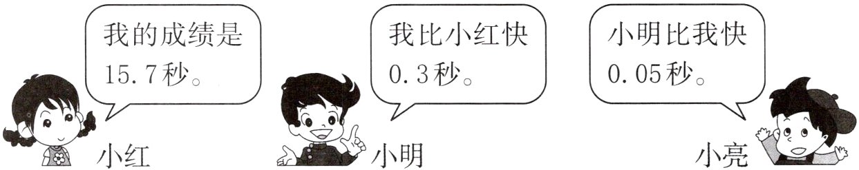 小明小亮小红