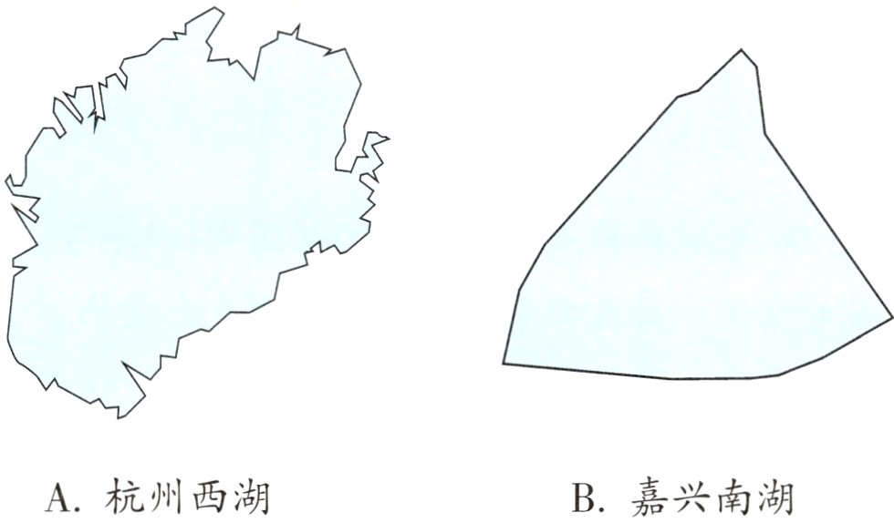 B嘉兴南湖A杭州西湖