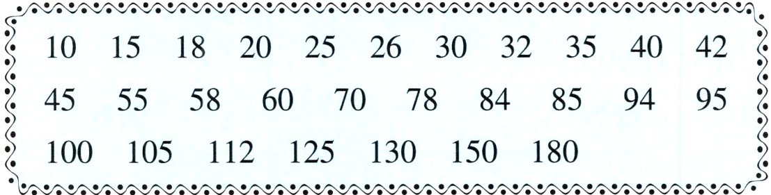 100105112125130150180