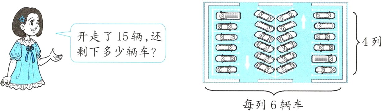 每列6辆车