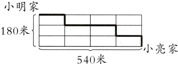 小亮家540米