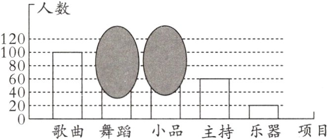 歌曲舞蹈小品主持乐器项目