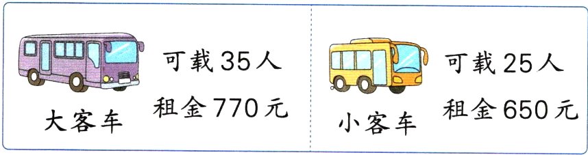 租金650元大客车小客车