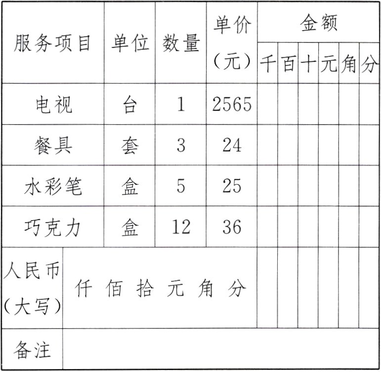 备注