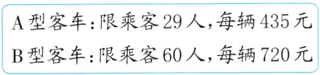 B型客车限乘客60人每辆720元