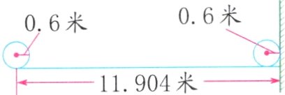 11904米