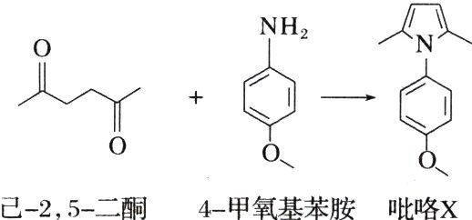 己25二酮4甲氧基苯胺吡咯X