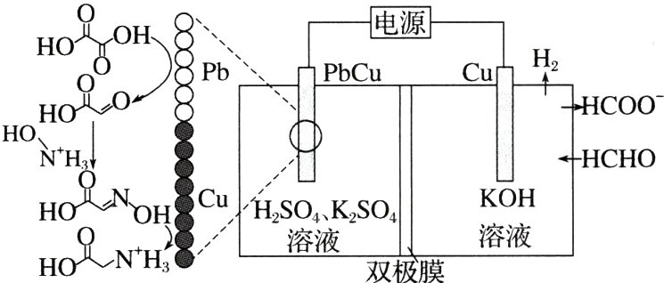 溶液N勺H溶液双极膜