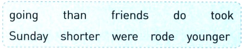 Sundayshorterwererodeyounger