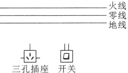 三孔插座开关