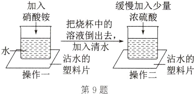 操作一操作二第9题