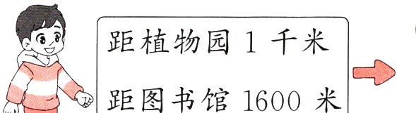 距图书馆1600米