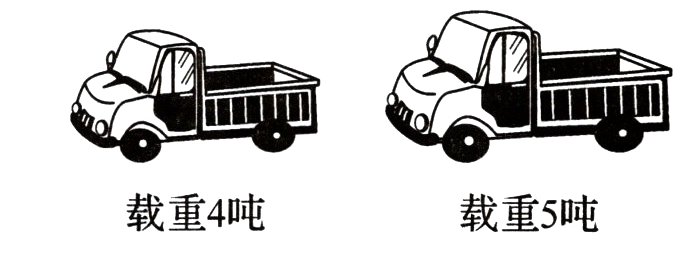 载重4吨载重5吨
