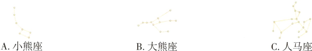 A小熊座B大熊座C人马座