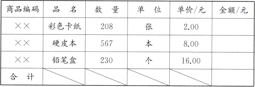 合计