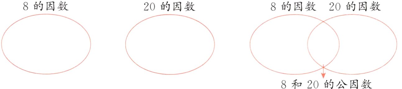 8和20的公因数