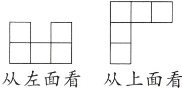 从左面看从上面看
