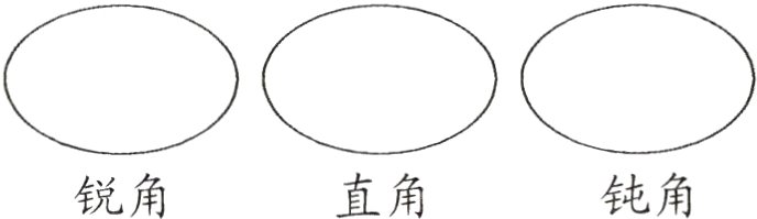 直角钝角锐角