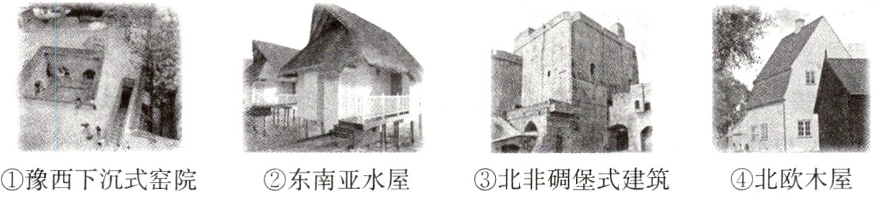 豫西下沉式窑院东南亚水屋扌北非堡式建筑北欧木屋